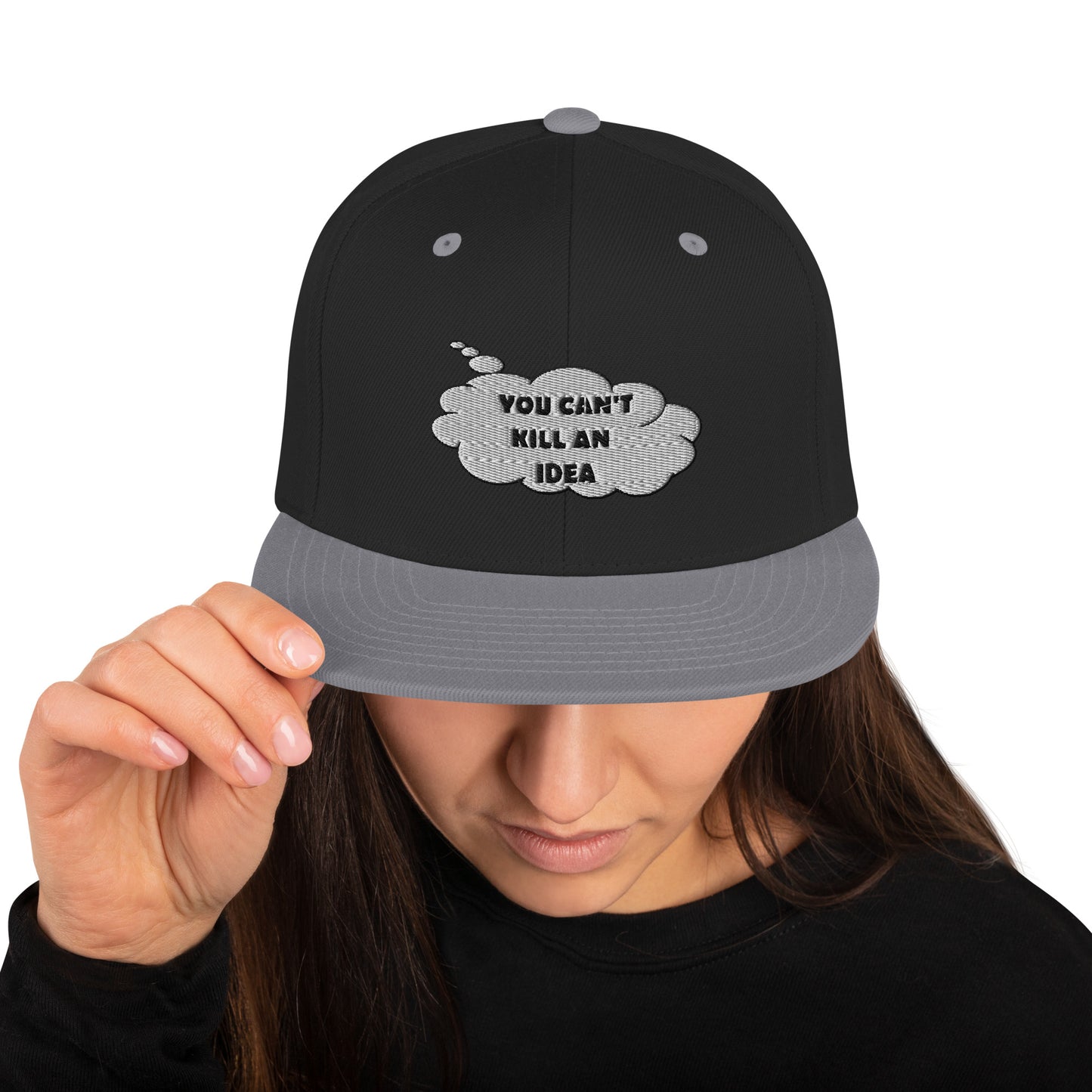 Can't Kill An Idea Snapback Hat