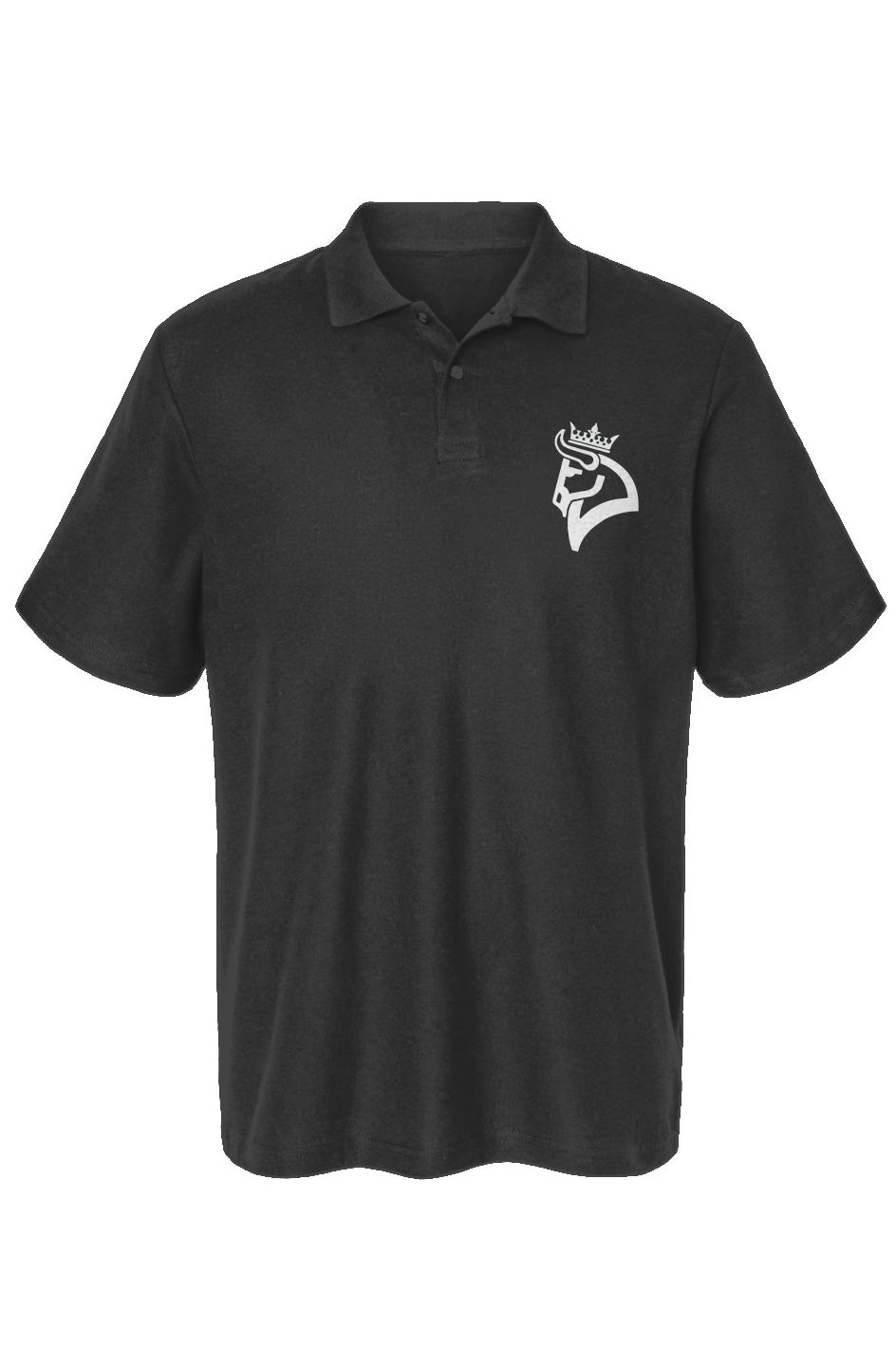 Crowned Bull Pique Polo