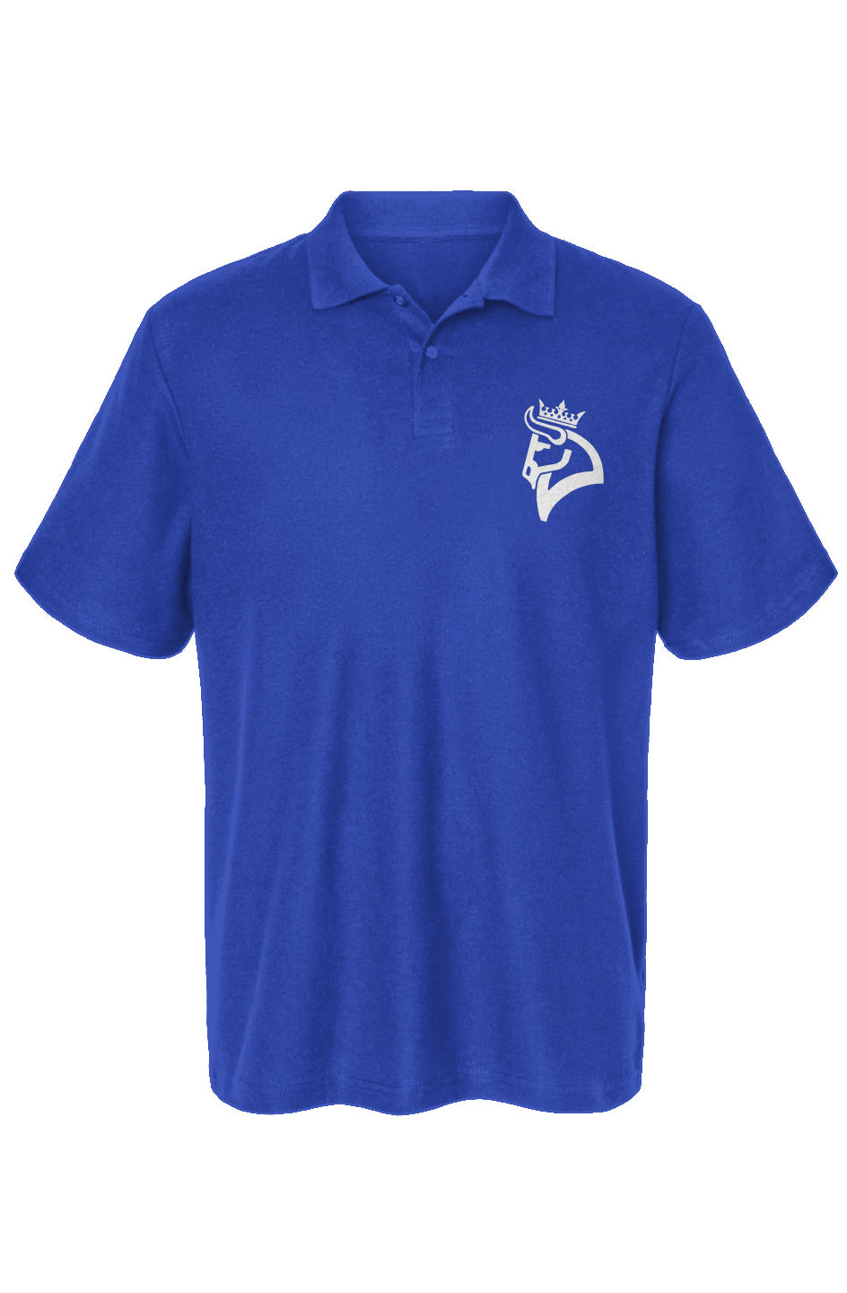 Crowned BullPique Polo