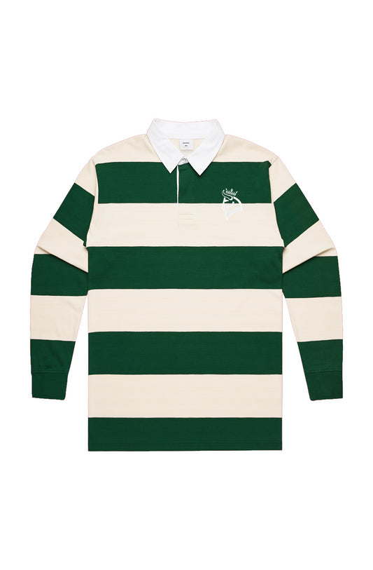 DuBois NY Natural/Forest Rugby Stripe Jersey