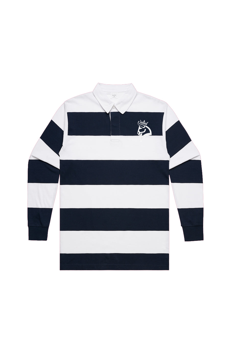 DuBois NY White/Navy Rugby Stripe Jersey
