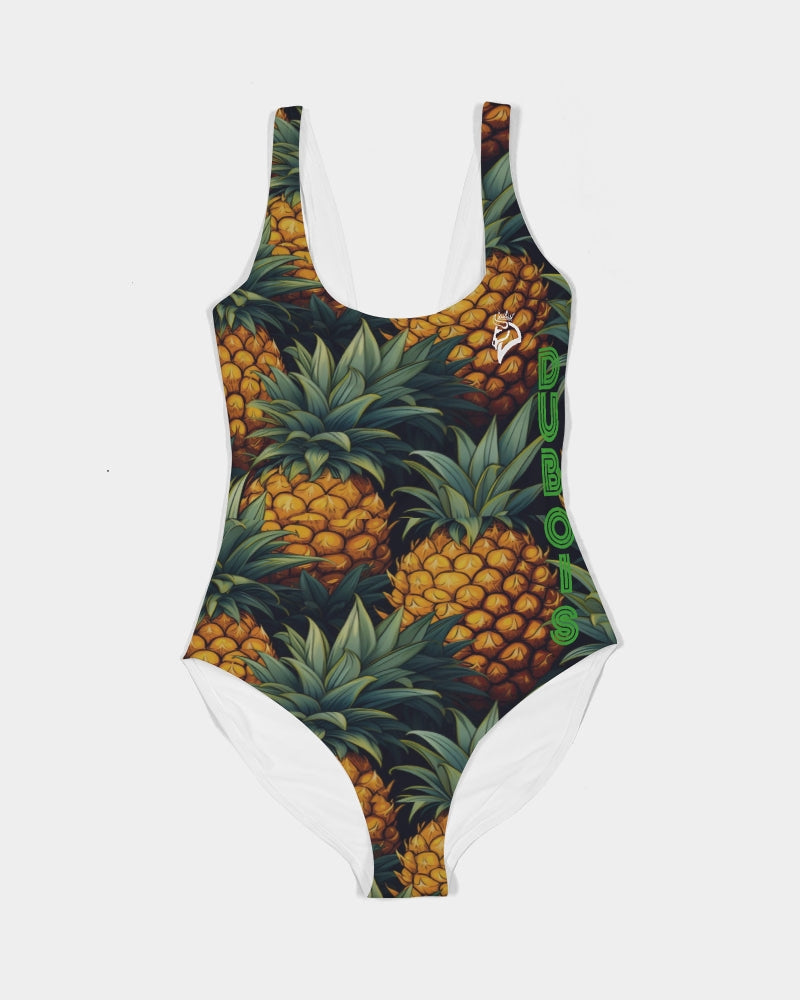 pineapples Women's All-Over Print One-Piece Swimsuit