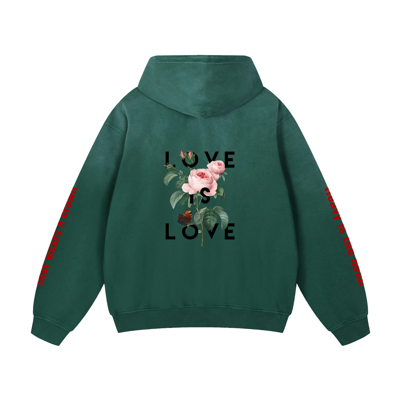 Love is Love Sun fade Hoodie