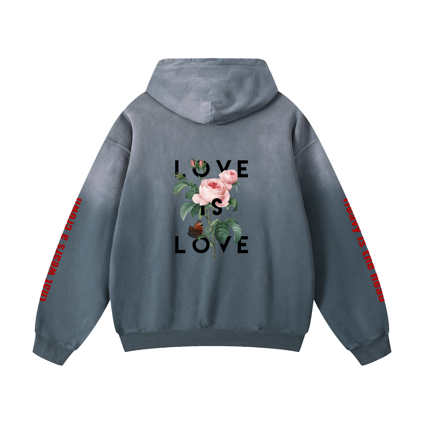Love is Love Sun fade Hoodie