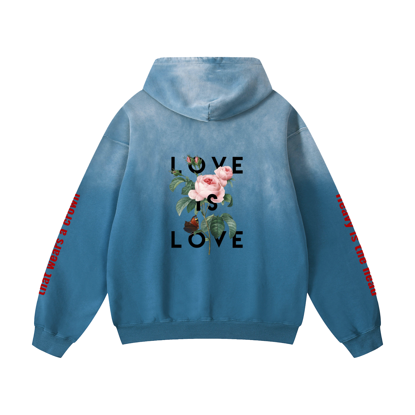 Love is Love Sun fade Hoodie