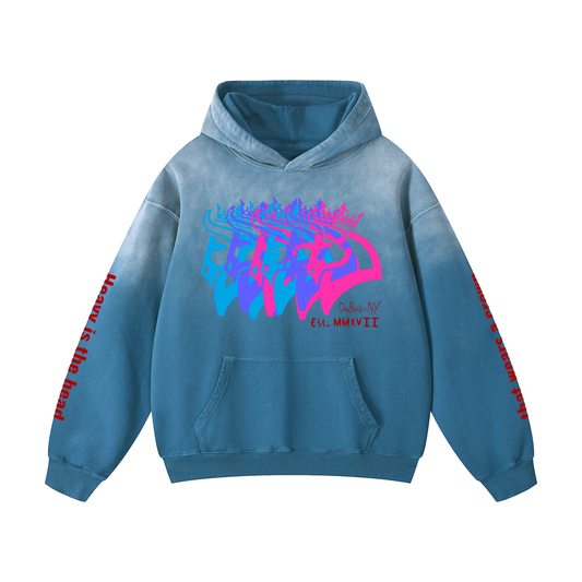 Love is Love Sun fade Hoodie