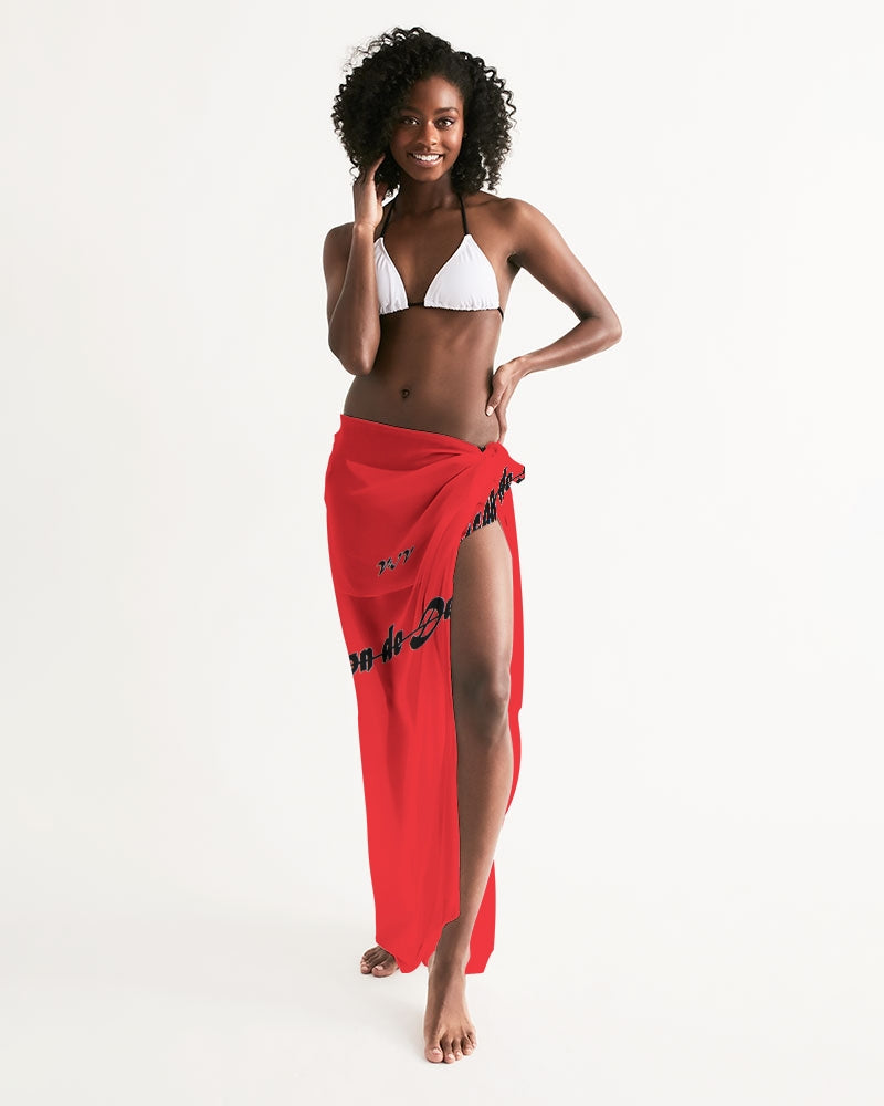 Red Swim Cover Up